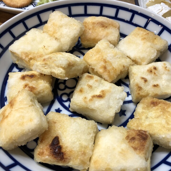 簡単カリカリ焼き豆腐